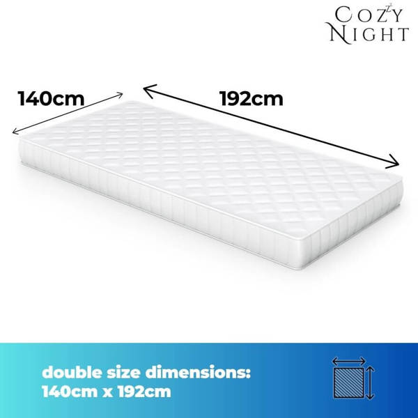 Cozy Night Electric Blanket Double Size Heated with 3 Heat Settings - Machine Washable with Overheat Protection