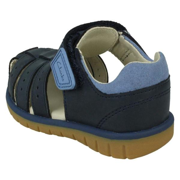 Clarks Boys Clarks Hook & Loop Strap Fisherman Sandals Roam Bay