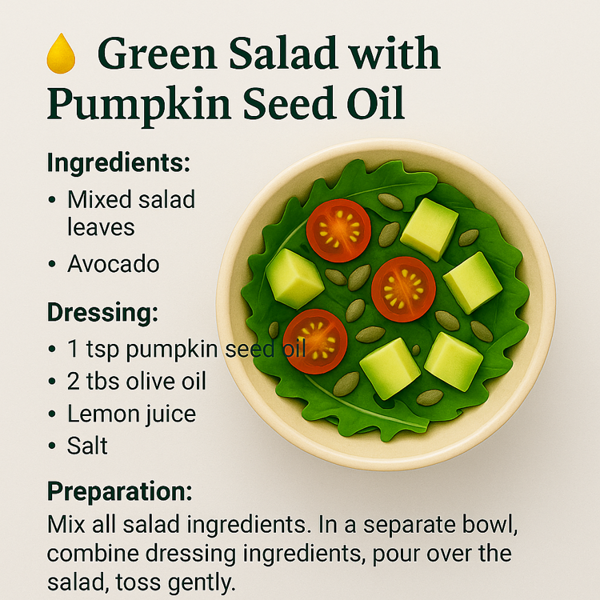 Ol'Vita Pumpkin Seed Oil | Cold Pressed | Unrefined