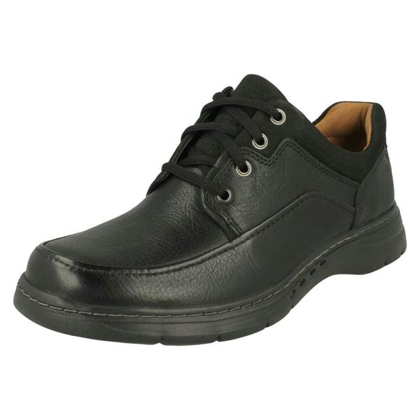 Clarks Mens Clarks Unstructured Lace Up Shoes Un Brawley Lace