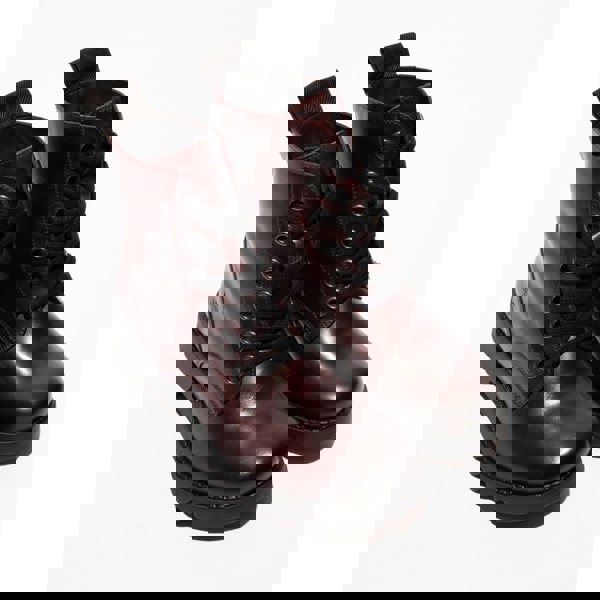 Fly London Ragi Leather Women's Wine Boots