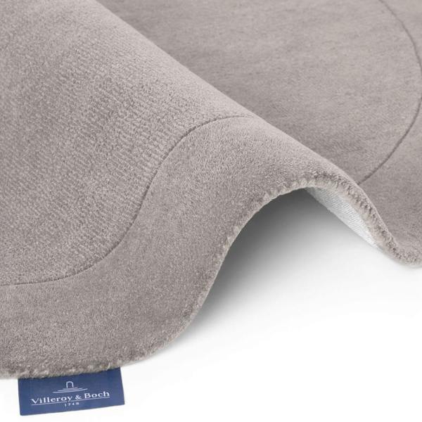 Villeroy & Boch 1812 Wool Rug Organic Round Kari Natural Grey