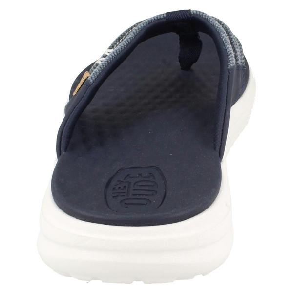 HEYDUDE Mens Hey Dude Casual Toe Post/Flip Flop  Finn Flip Braided
