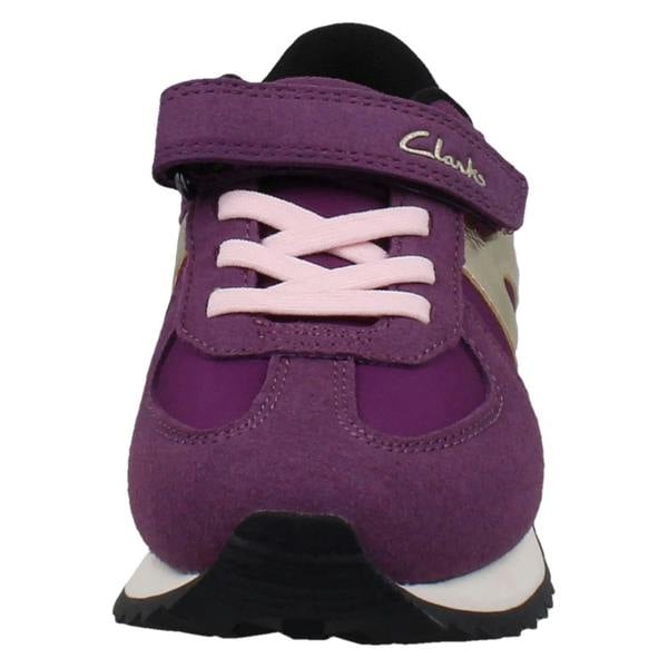 Clarks Kids Clarks Colour-Pop Sporty Trainers Jaspen Vibe K