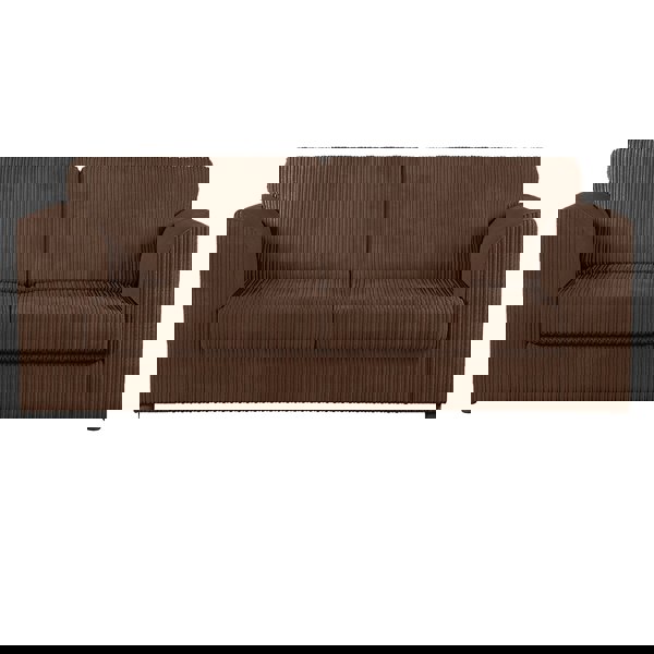 Furnishings For Less Luxor Full Jumbo Cord 3 Seater – Full Back