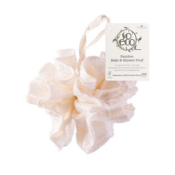 So Eco Bamboo Bath & Shower Pouf