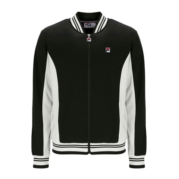 Fila Settanta Baseball Track Top Jacket Black/Gardenia