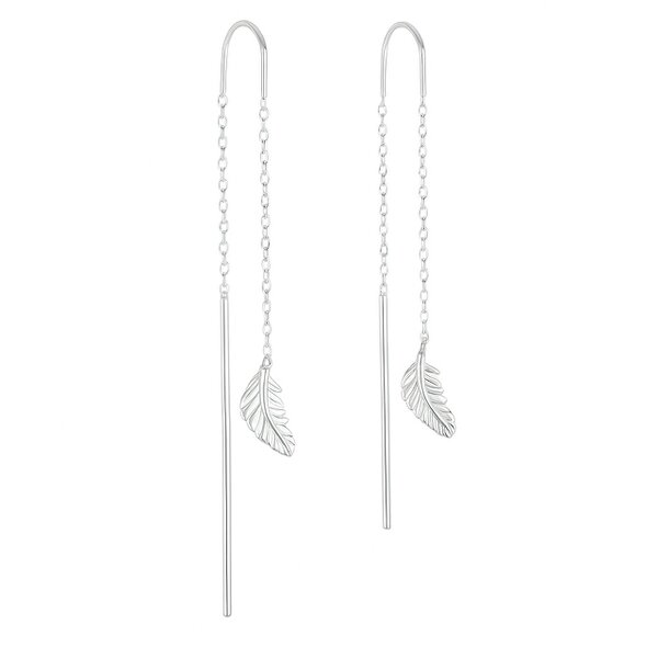 Reeves & Reeves Falling Feather Earrings