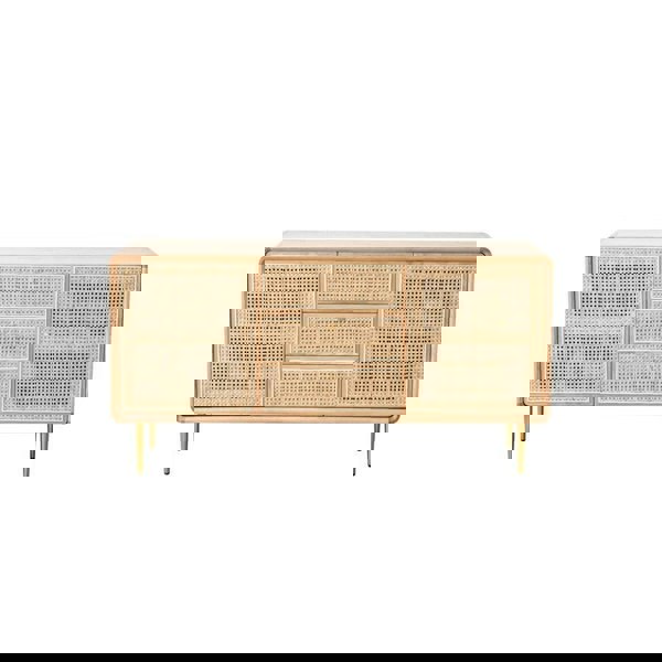 Emmie Sideboard, Natural Rattan & Ash Esche Wood-Weilai Concept-Weilai Concept