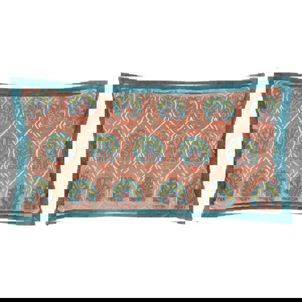 Paoletti Casa Embroidered Cushion Cover - Rose/French Blue