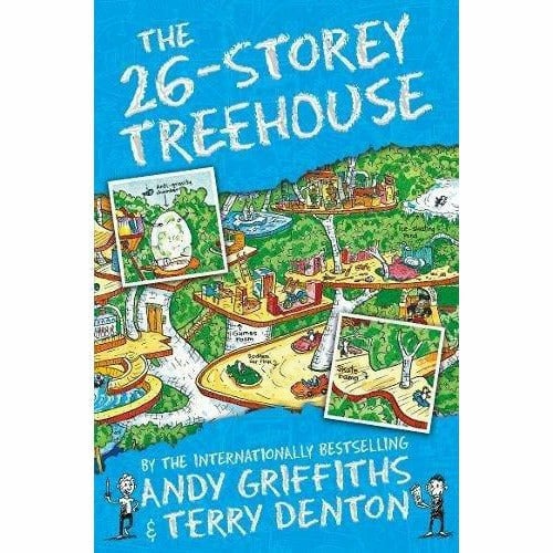 Andy Griffiths The Treehouse Collection 11 Books Set 143-Storey, 130-Storey, 117-Storey, 104-Storey