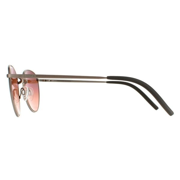 Serengeti Sunglasses Hamel 8928 Brushed Bronze Mineral Polarized Drivers Gradient