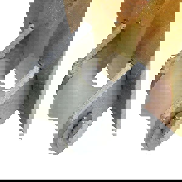 Single Pulley Block With Swivel Hook 8" (2.1 Ton Wooden Snatch Double Treble Eye Shackle)