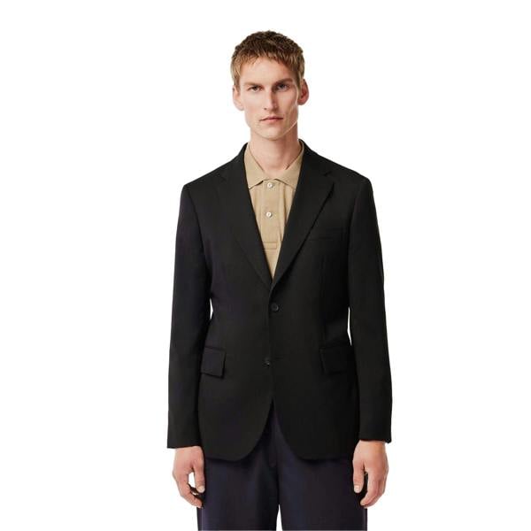 Lacoste Mens Slim Blazer - Black - 