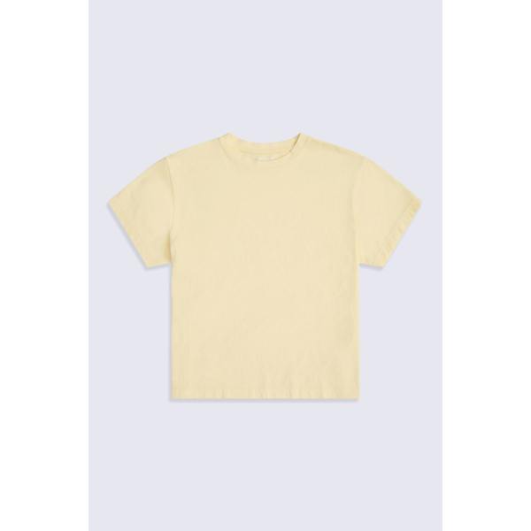 Animal Womens/Ladies Idol Relaxed Fit T-Shirt - Pale Yellow - 