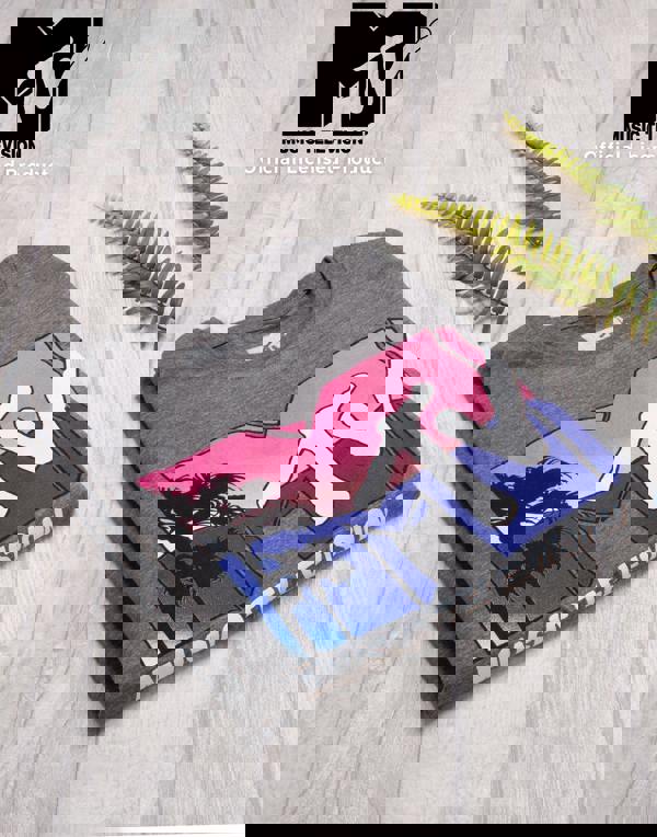 MTV Womens Grey Logo Short Sleeved T-Shirt