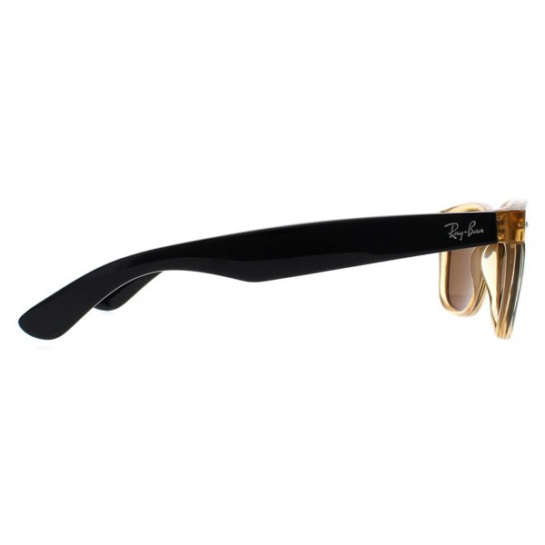 Ray-Ban Sunglasses New Wayfarer 2132 945/57 Honey Crystal Brown Polarized 55mm