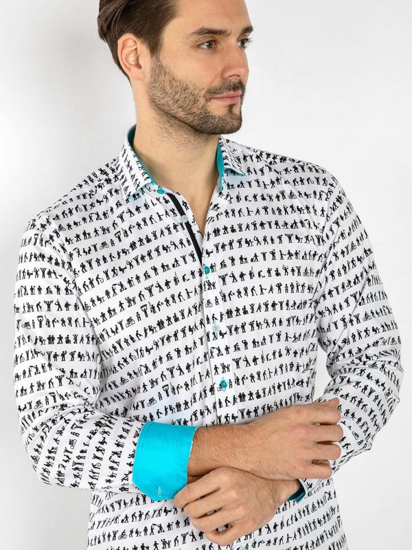 PROSTATE CANCER PRINT SHIRT - Claudio Lugli Shirts