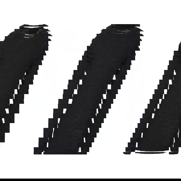 Mountain Warehouse Childrens/Kids Merino II Round Neck Base Layer Top - Black