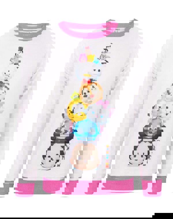 Disney Tsum Tsum GirlsWhite Sweatshirt