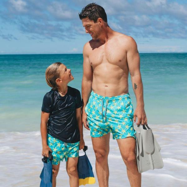 Tom & Teddy Sky & Yellow Starfish