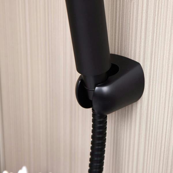 Flode Boras | Bath Shower Mixer | Including Handset and Holder | Matt Black
