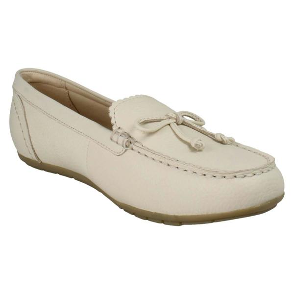 Clarks Ladies Clarks Slip On Moccasins Elliotte Sail