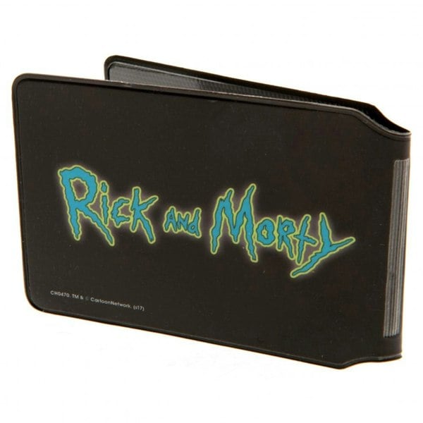 Rick And Morty Pickle Rick Card Holder - Black