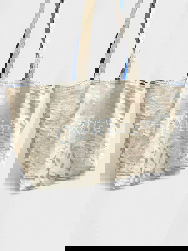 Off - White Reversible Tote Bag Beige Blue - Supplied FashionOff - White