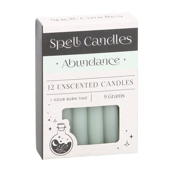 Serano Pack of 12 Abundance Spell Candles