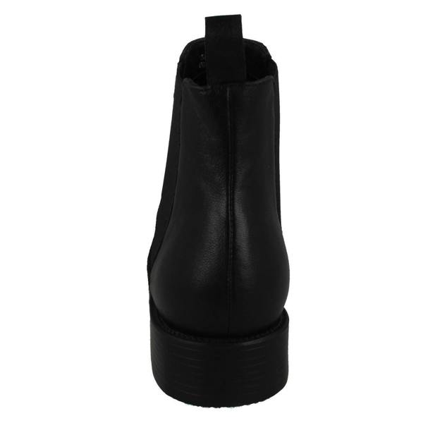Spot On Ladies Spot On Leather Ankle Boots F50968