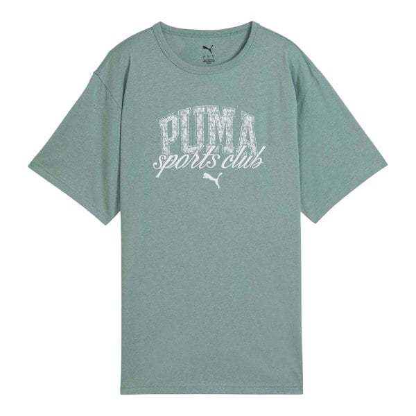 Puma Women's Class Relaxed Fit T-Shirt - Green