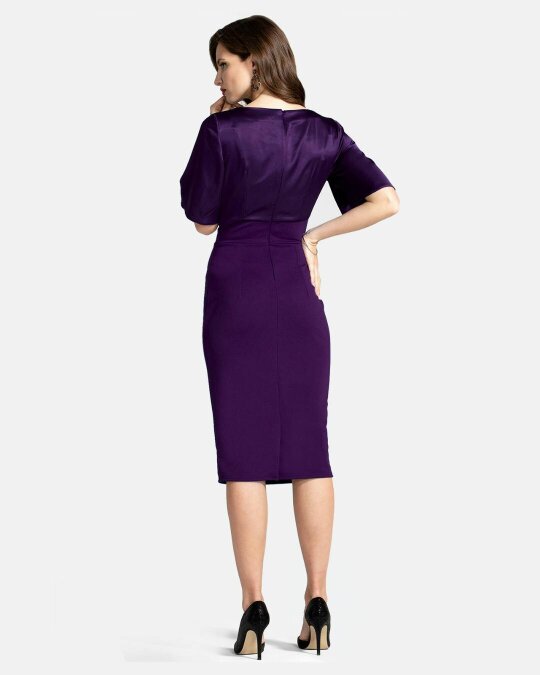 HotSquash Short Sleeve Cocktail Dress