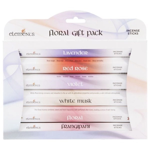 Serano Elements Floral Fragrances Incense Stick Gift Pack