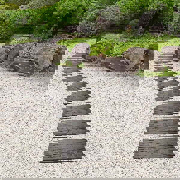 Nicoman Rail Sleeper Eco-Friendly Stepping Stones