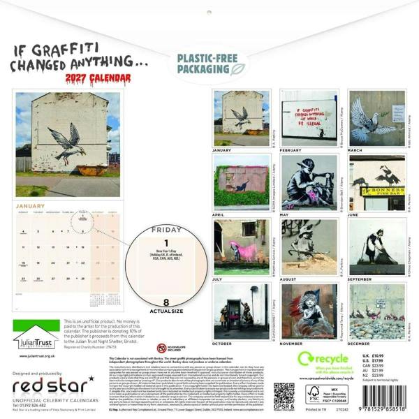 If Graffiti Changed Anything Calendar 2027