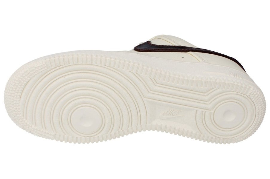 Nike Air Force 1 07 Mens Trainers Ih7332  001 - Soft Pearl Ghost White 001 - Photo 4