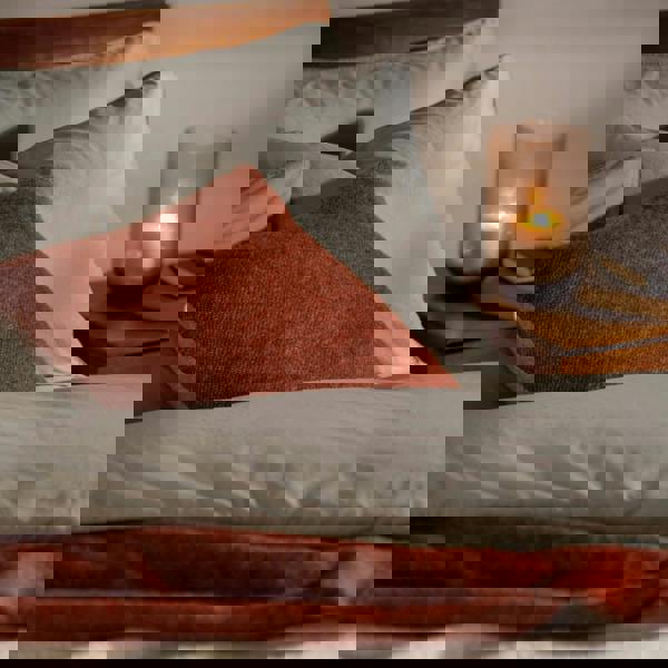 Soak&Sleep Mocha Stonewashed Cotton Pillowcases