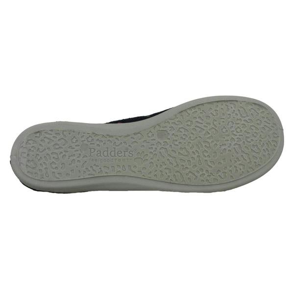 Padders Ladies Padders Casual Slip On Textile Slippers - Ballerina