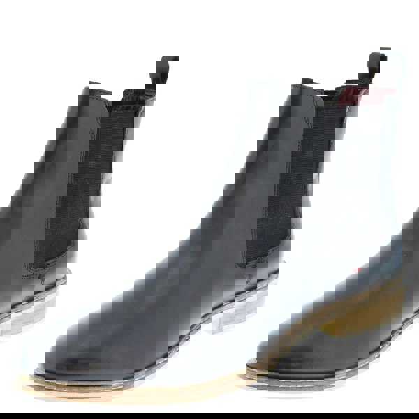 Frank James Bromley Leather Ankle Chelsea Pull On Mens Boots