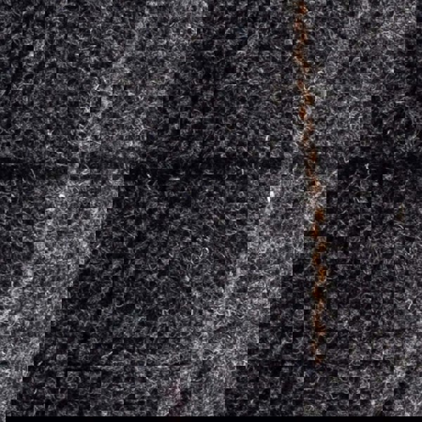  Unisex Tweed Military Cap with Adjustable Elastic Detail