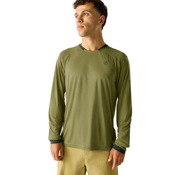 Dare 2B Mens Trackstand Ace Long-Sleeved T-Shirt - Boa - 