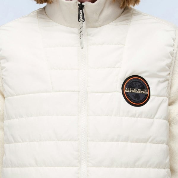 Napapijri Tosa Vest Gilet Off White Beige