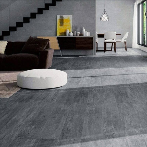 PVC Wooden Self-adhesive Laminate Flooring Planks for Home Decor Living and Home