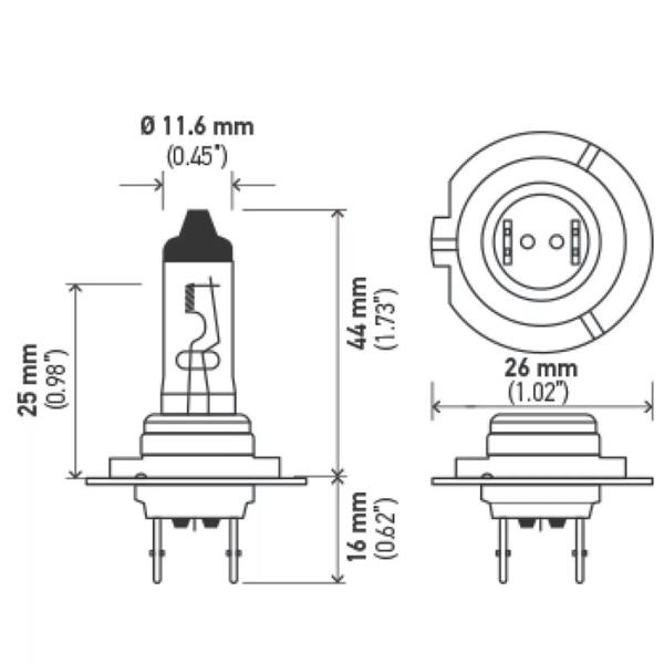 OSRAM COOL BLUE INTENSE H7, Headlight Bulbs Uprated Performance Pair 5000k WHITE