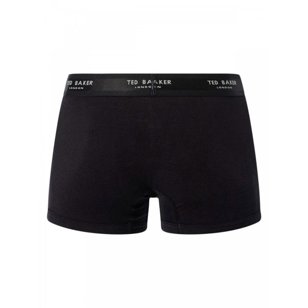 Ted Baker 3-Pack Contrast Logo Boxer Trunks, Grey Mix