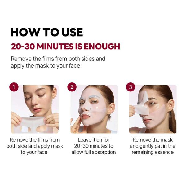 ROUND LAB Camellia Deep Collagen Firming Gel Mask Set 4P