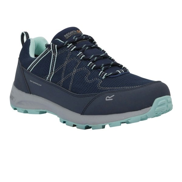 Regatta Womens/Ladies Lady Samaris Lite Low II Walking Shoes - Navy/Ocean Wave