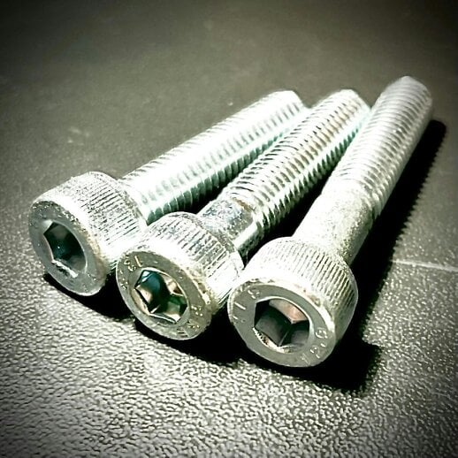Fixaball M8 Socket Cap Allen Screw Bolt High Tensile 12.9 BZP