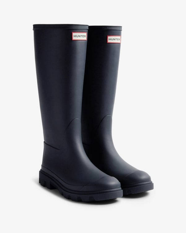 Hunter Unisex Downpour Tall Boot - Navy
